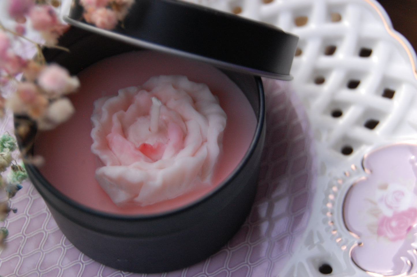 Tin with Mini Peony