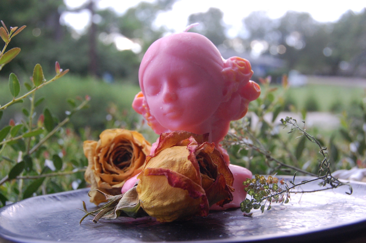 Girl with Rose Hair