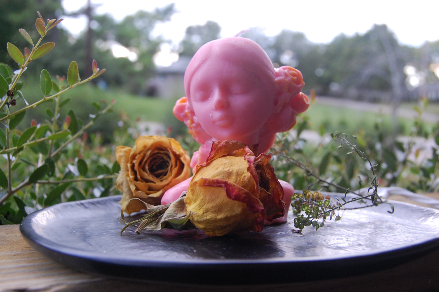Girl with Rose Hair