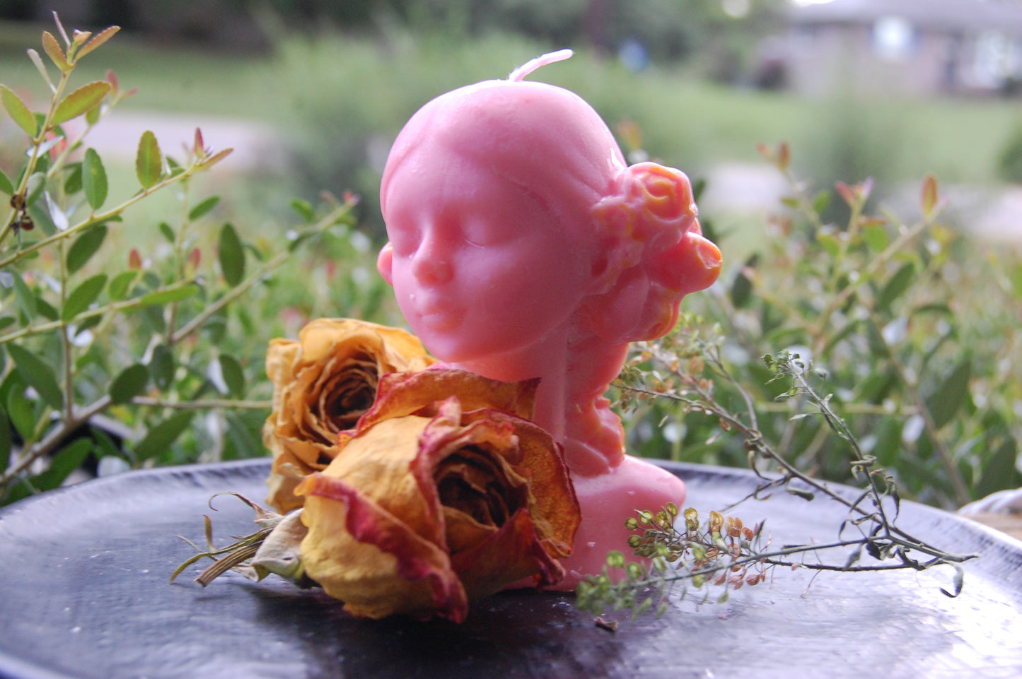 Girl with Rose Hair
